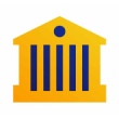 Icon of a issuer bank building front.