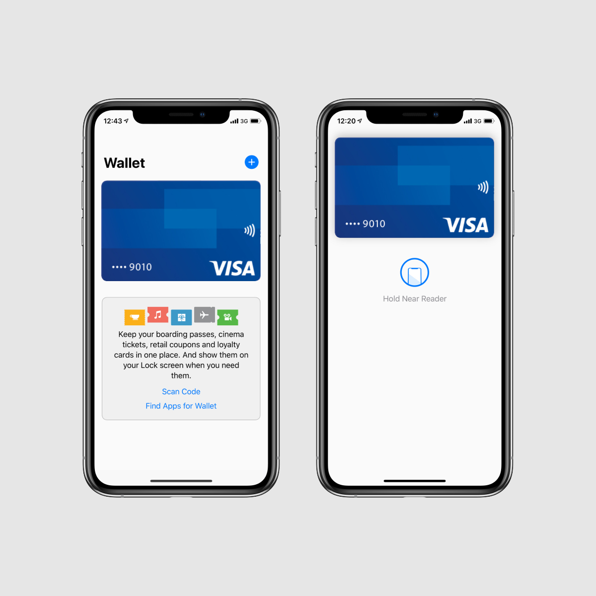 امسك دعم مفاعل  نظام Apple Pay | Visa